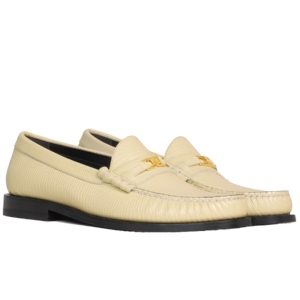 Celine Luco Triomphe Stamped Loafers
